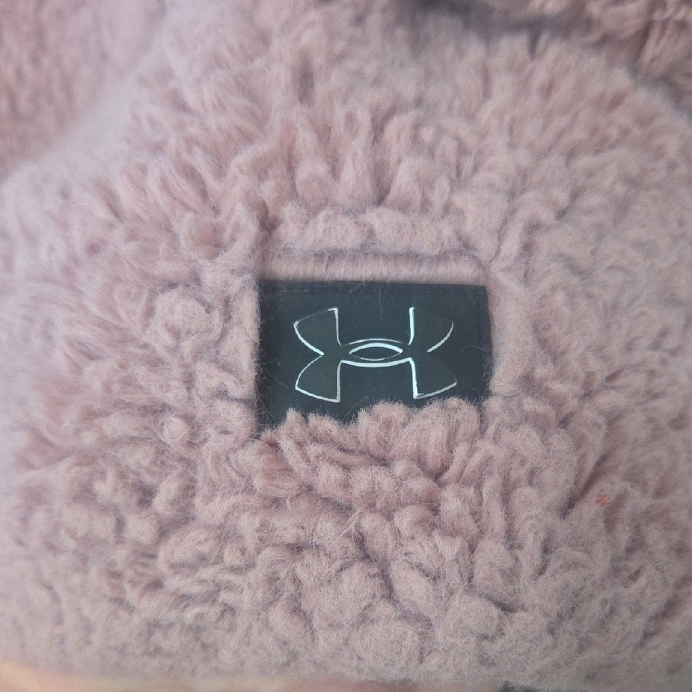 Under Armour Mauve Fleece Hoodie - Picture 2 of 6